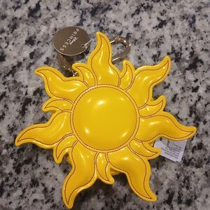 Prince Yellow Sunburst Keychain